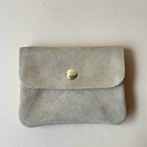 Portemonnee Blush | 100% suede | beige